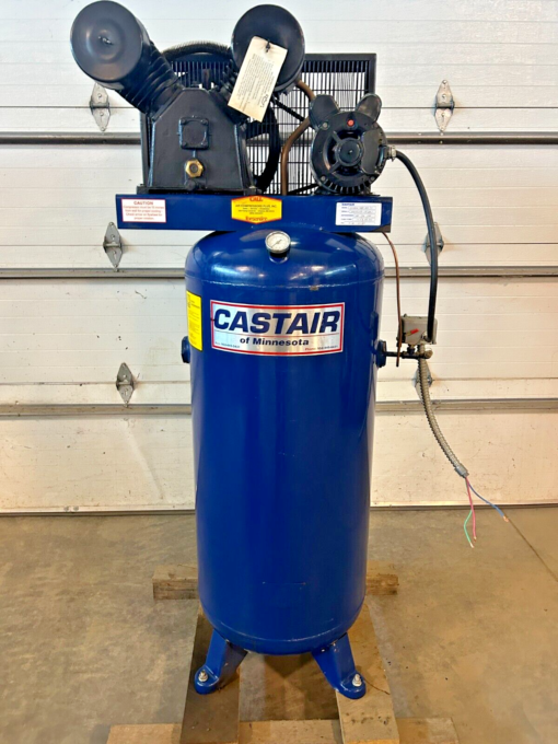 4 HP Castair (60 Gallon) Vertical Air Compressor w/ Video - Image 3