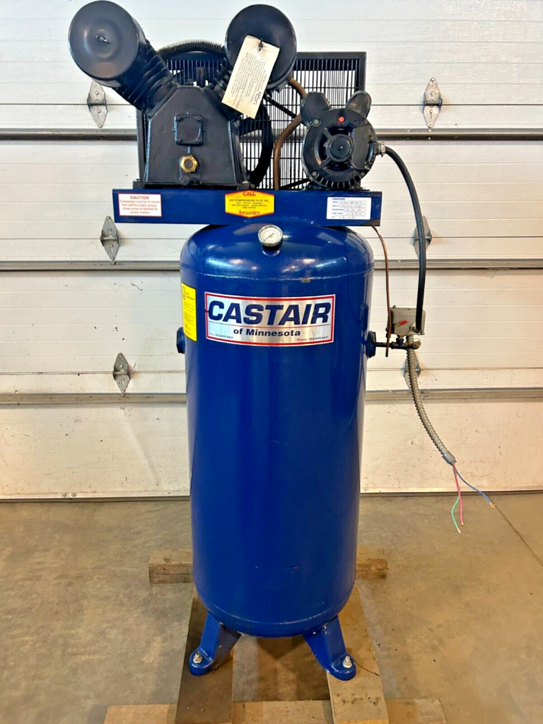 4 HP Castair (60 Gallon) Vertical Air Compressor w/ Video - Dakoto