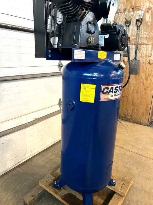 4 HP Castair (60 Gallon) Vertical Air Compressor w/ Video - Image 8