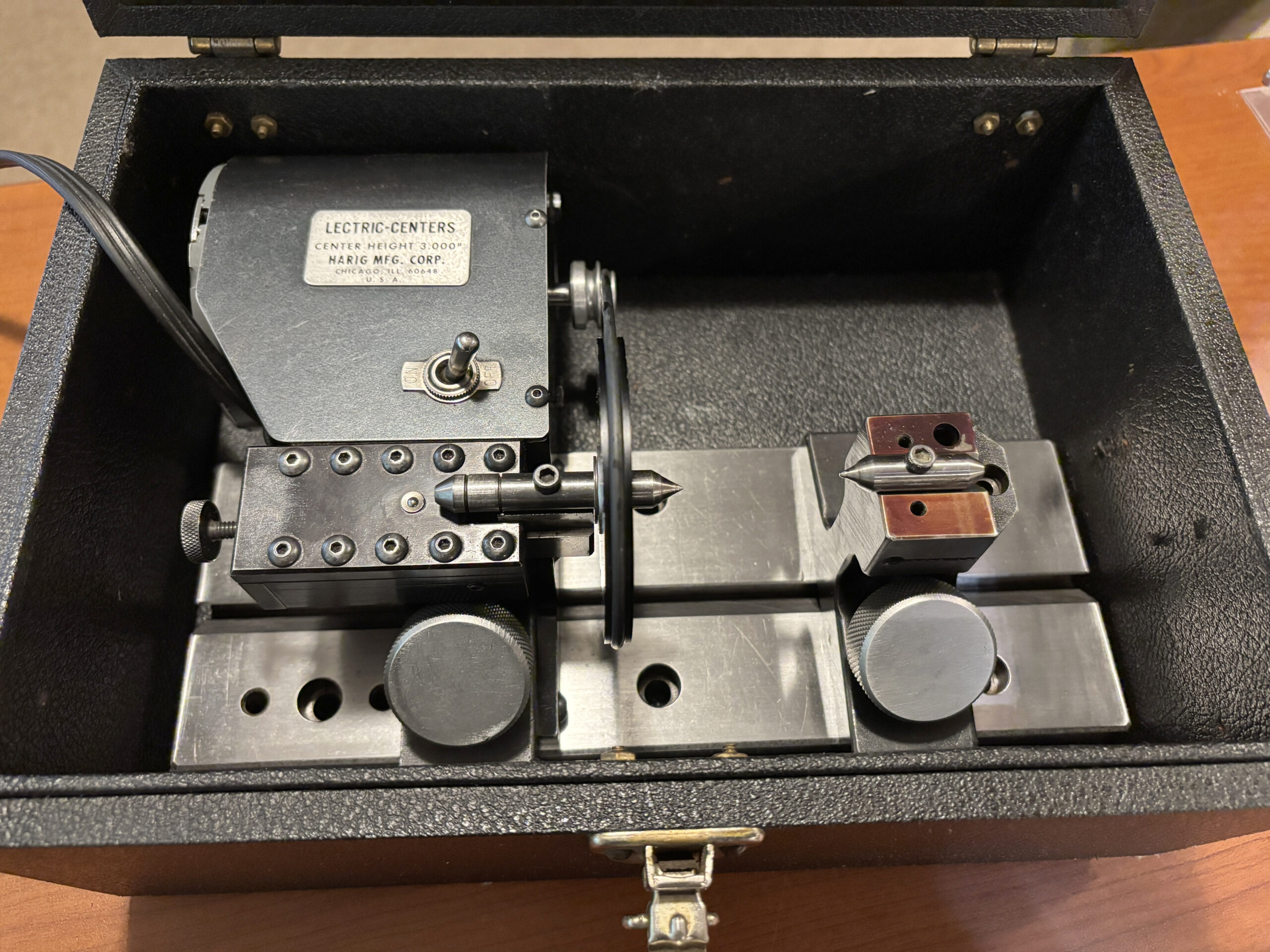 Harig 025-100 LECTRIC-CENTERS Grinding Fixture 6" Swing - 3.000" - Image 10