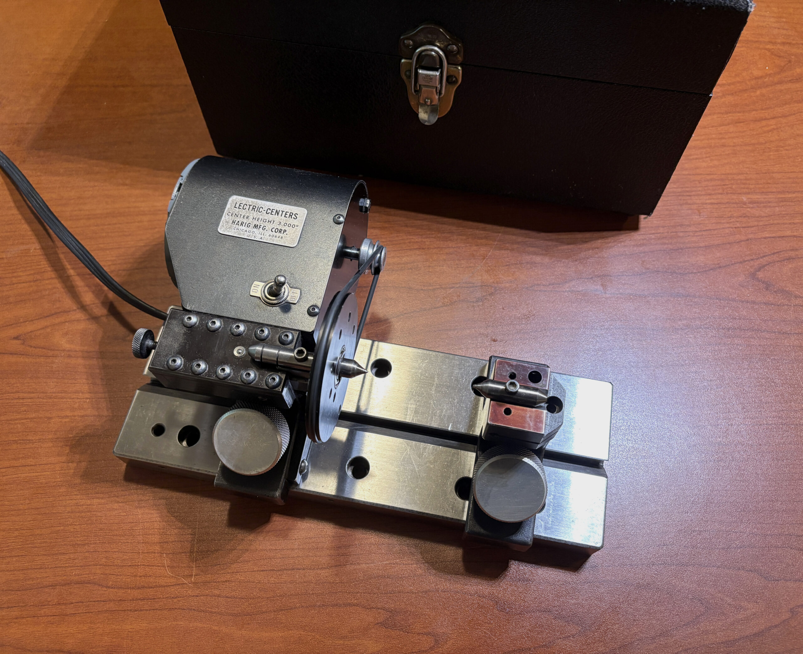 Harig 025-100 LECTRIC-CENTERS Grinding Fixture 6" Swing - 3.000" - Image 3