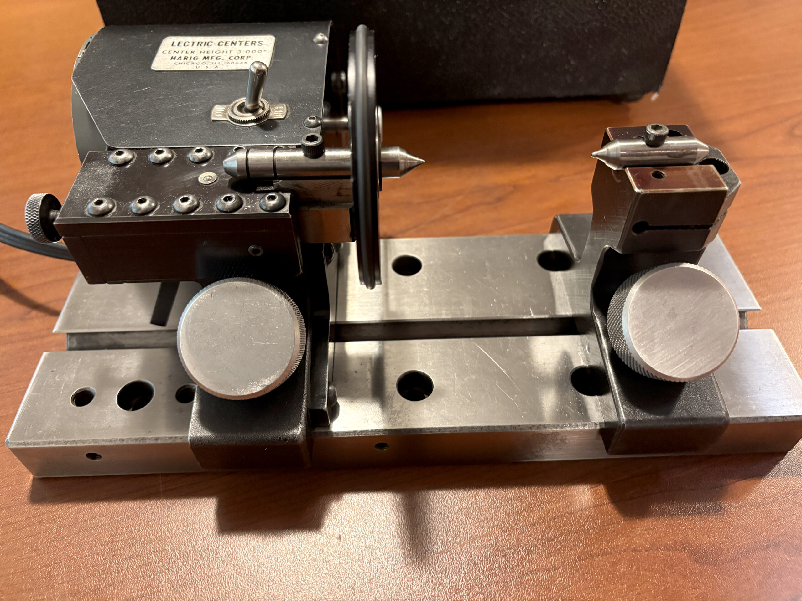 Harig 025-100 LECTRIC-CENTERS Grinding Fixture 6" Swing - 3.000" - Image 4