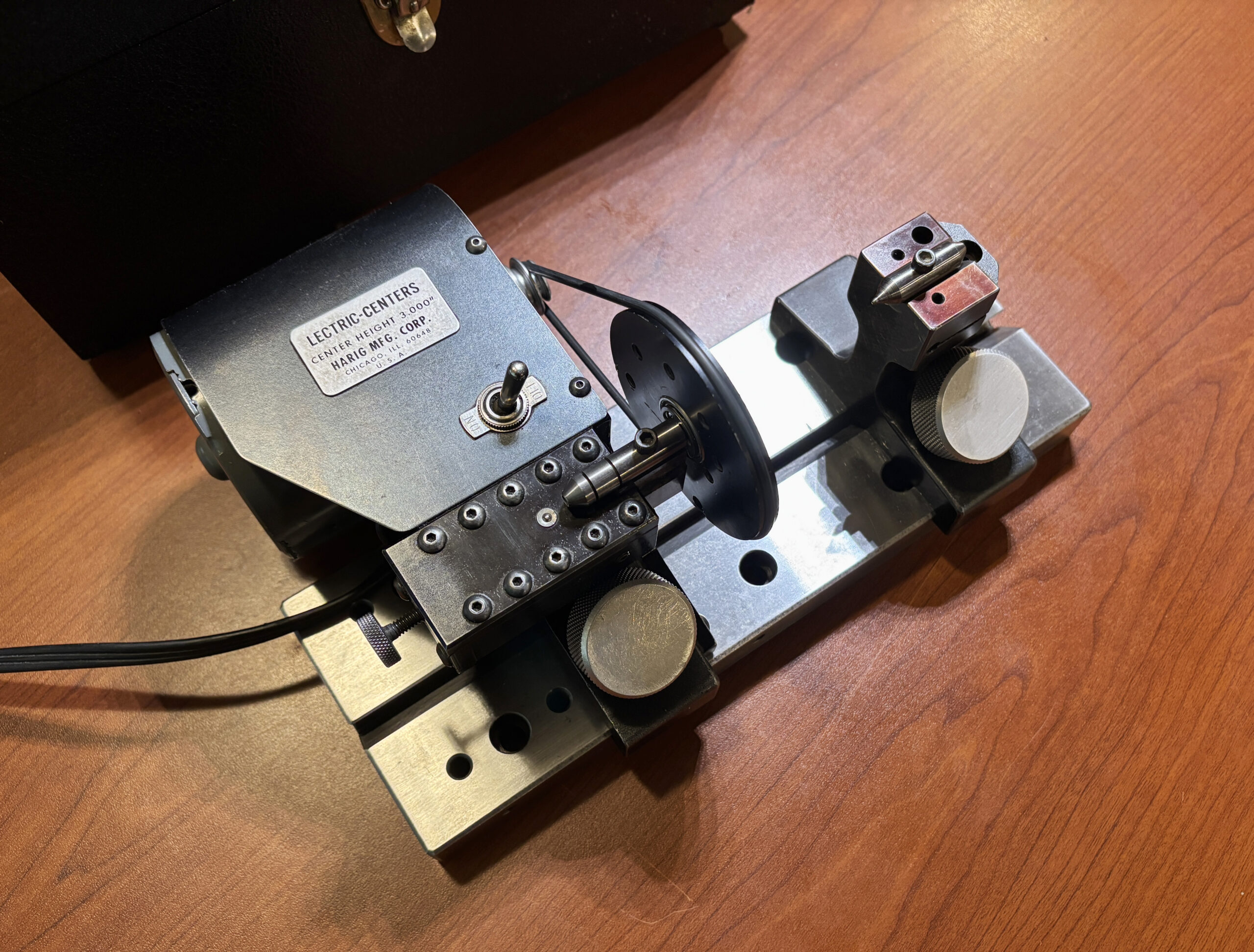 Harig 025-100 LECTRIC-CENTERS Grinding Fixture 6" Swing - 3.000" - Image 7